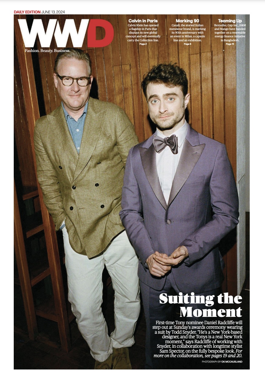 Daniel Radcliffe WWD Cover